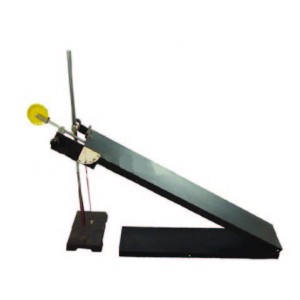 Inclined plane with angle indicator & pulley